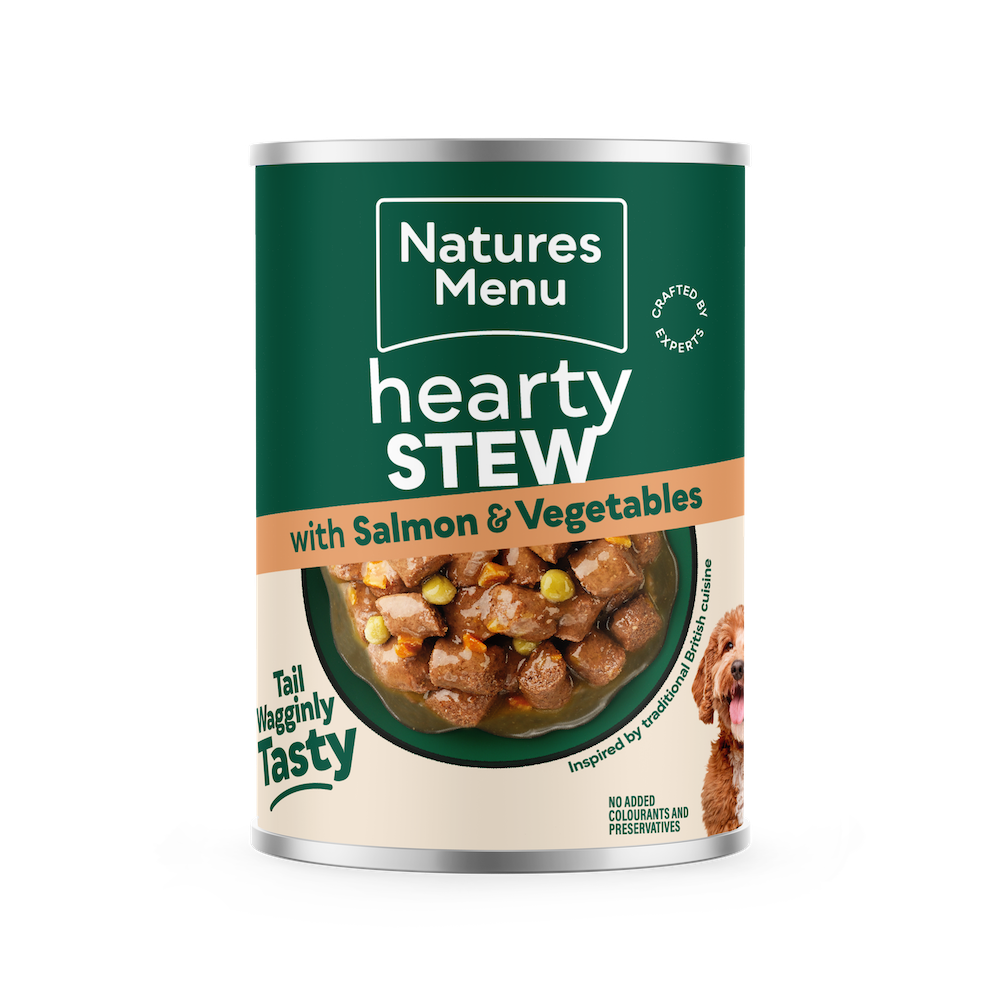 Salmon and Vegetable Hearty Stew Can